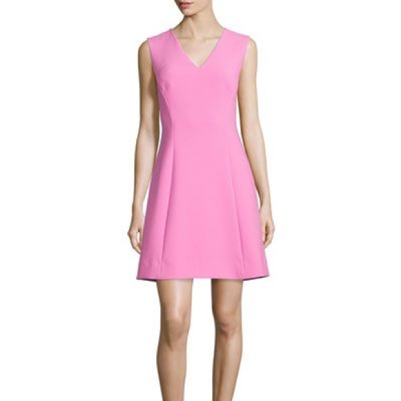 kate spade Dresses & Skirts - NWT Kate Spade Crepe A-Line Dress Carousel Pink
